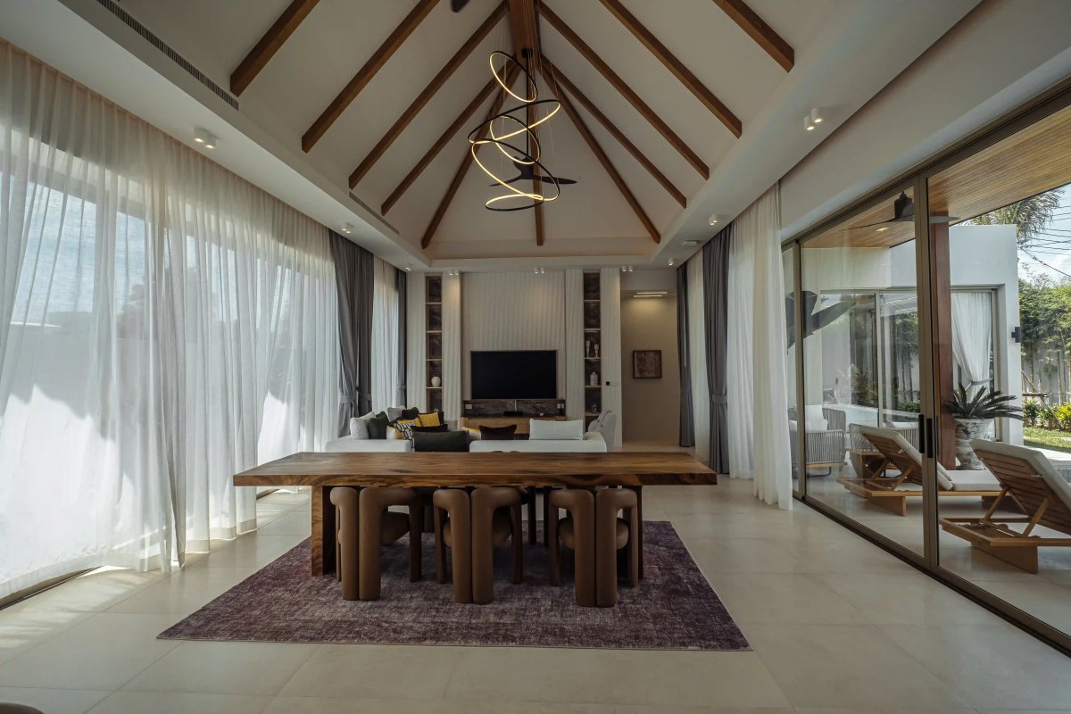 Layan Lucky Villas interior living space