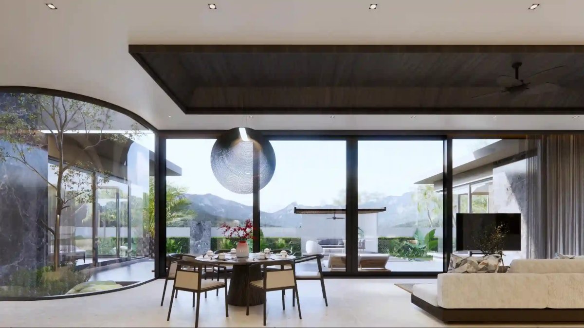 Vimannaya Residence interior, master bedroom with en-suite