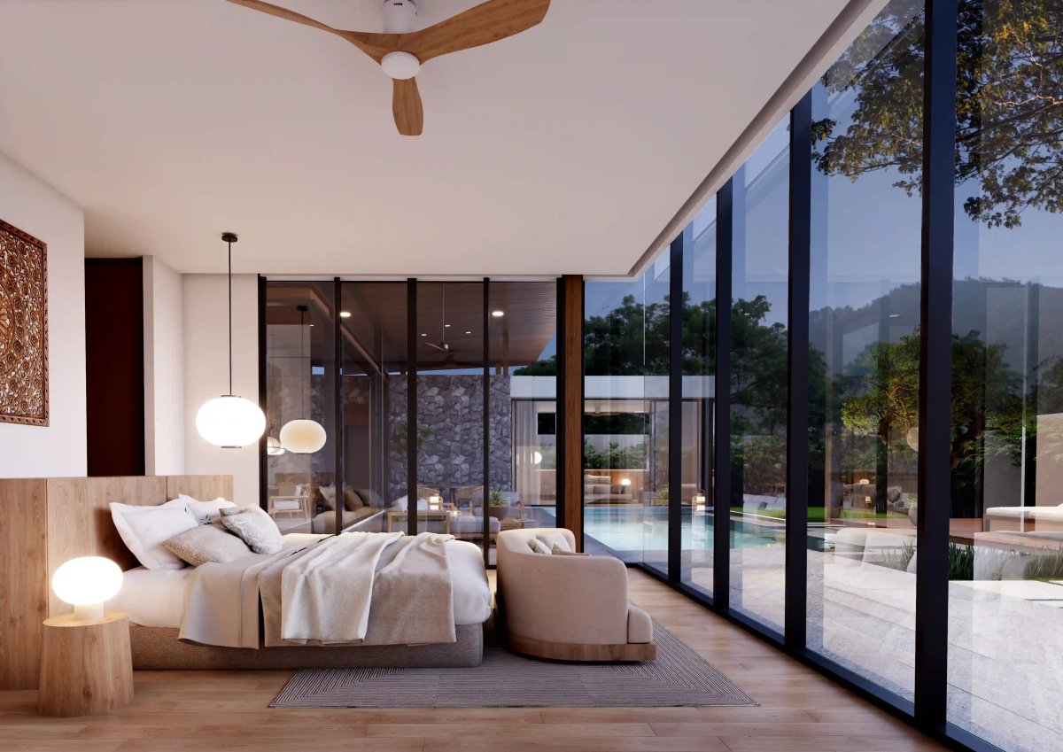 Mono Champaca, interior view