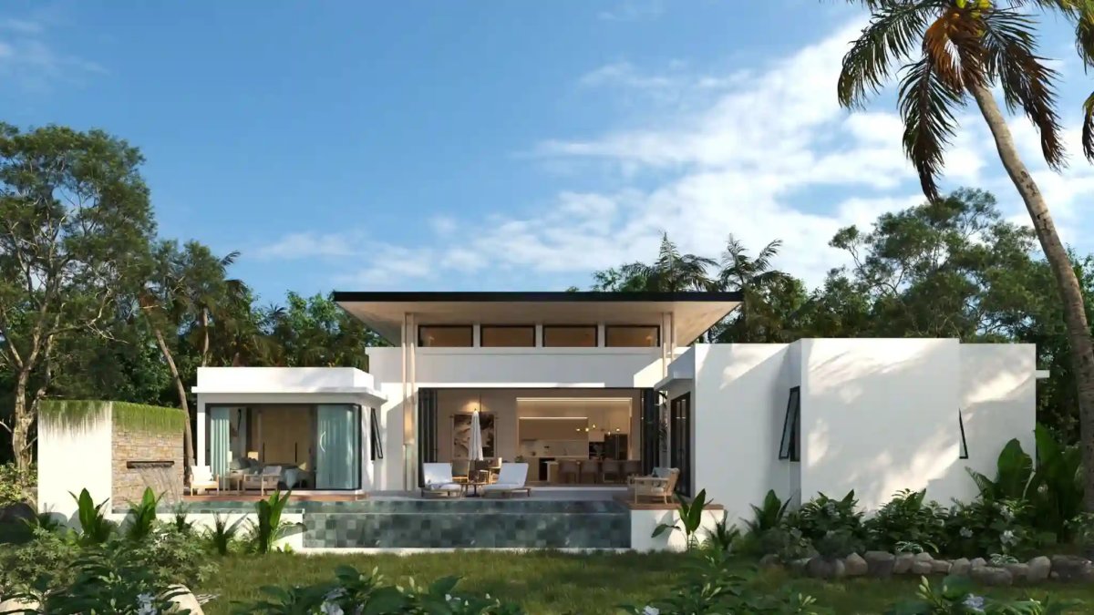 Monetaria Villas, exterior view