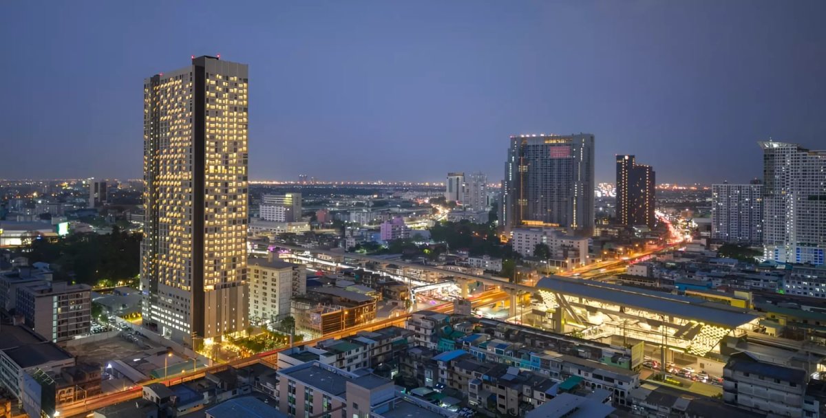 Ideo Ramkamhaeng-Lamsali Station, developer render 2, Bang Kapi