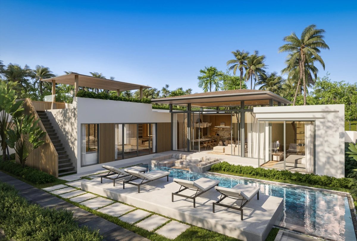 Marnfah Pool Villa, developer render 3, Pattaya