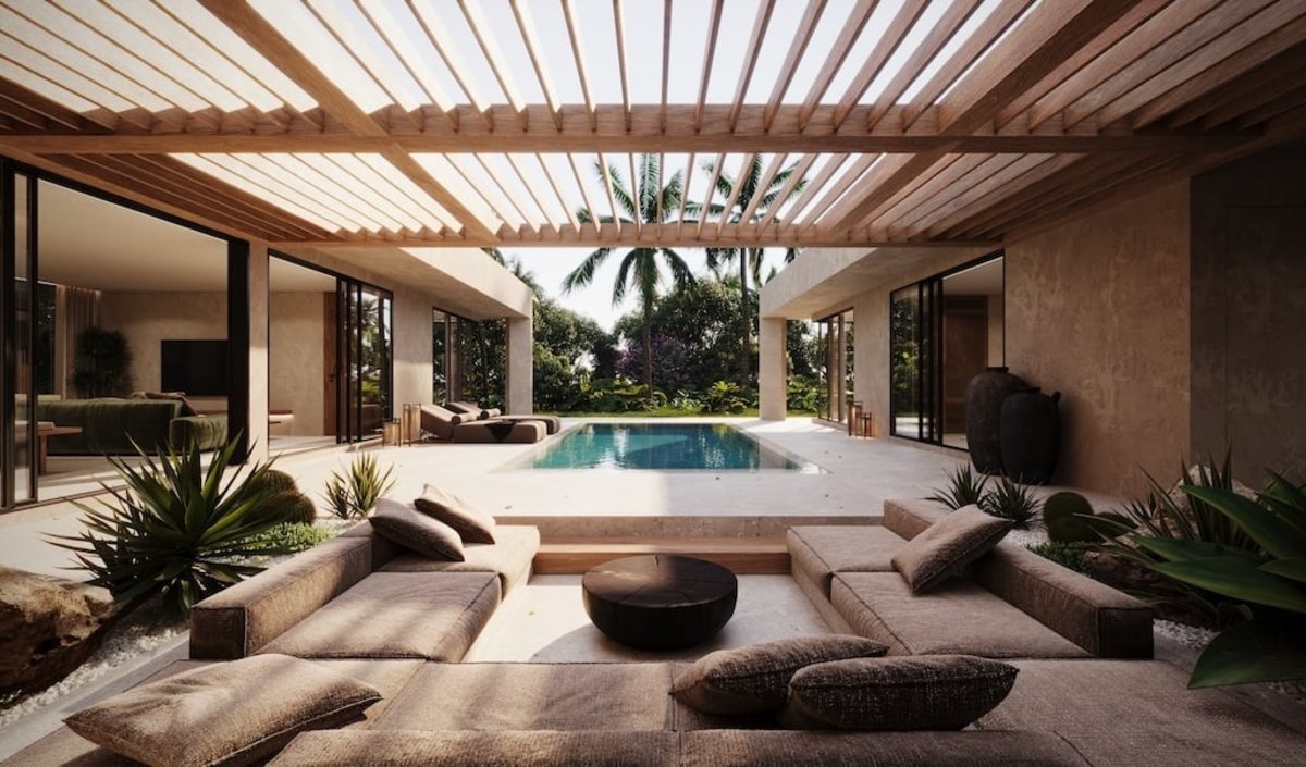 Nadi Villas, developer render 3, Koh Samui