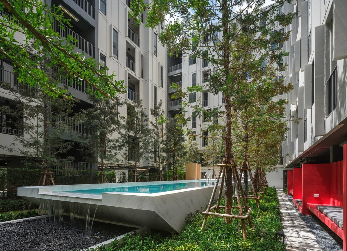 Quintara Mhygen Ratchada Huai Kwang, developer render 4, Bangkok