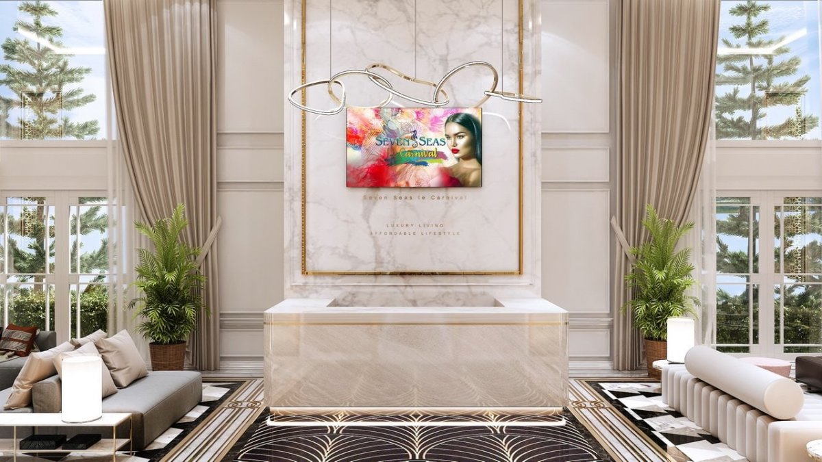 Seven Seas Le Carnival, developer render 2, Pattaya