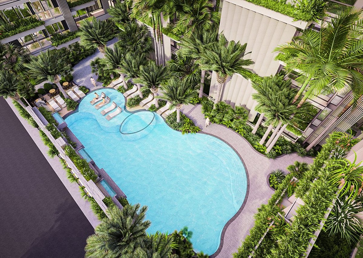 Siam Oriental Dream Pratumnak, developer render 3, Pattaya