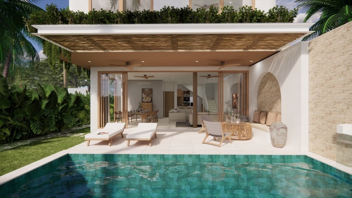 The Nomads Residence, developer render 3, Koh Samui