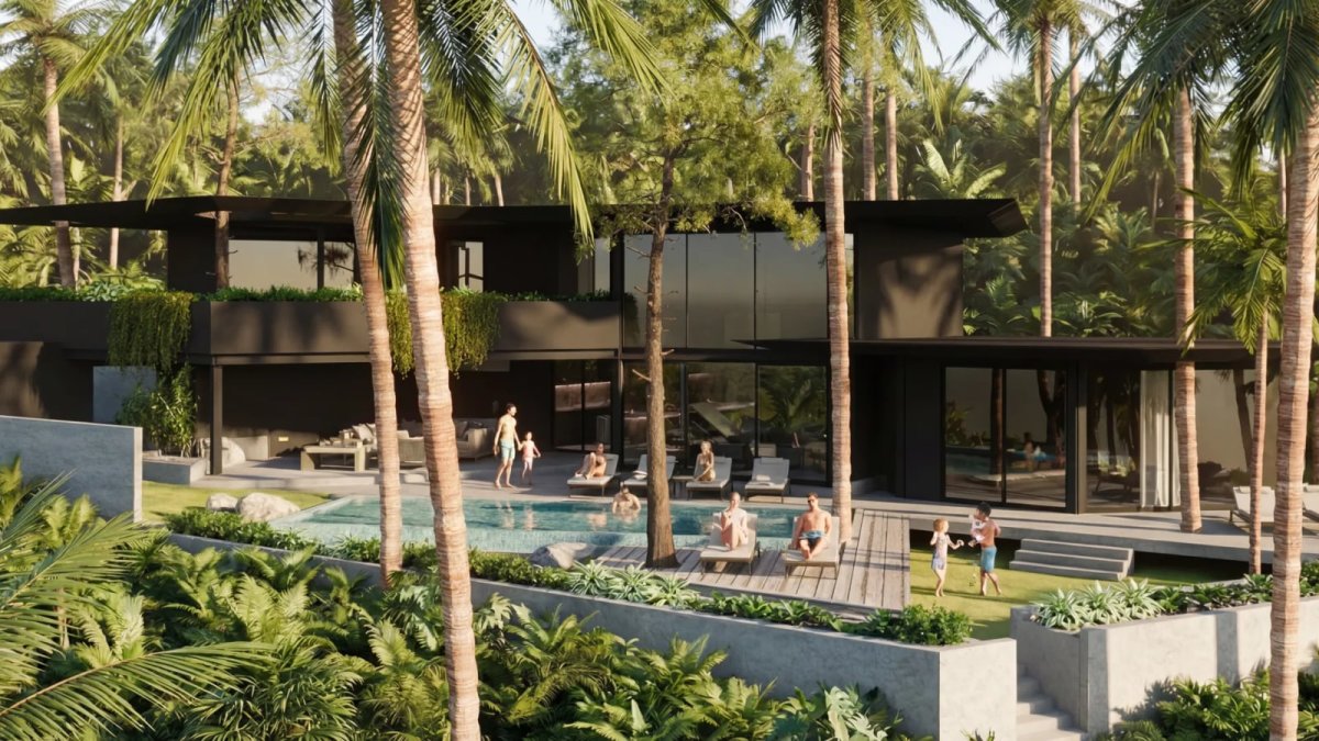 The Signature Residence, developer render 2, Bo Phut