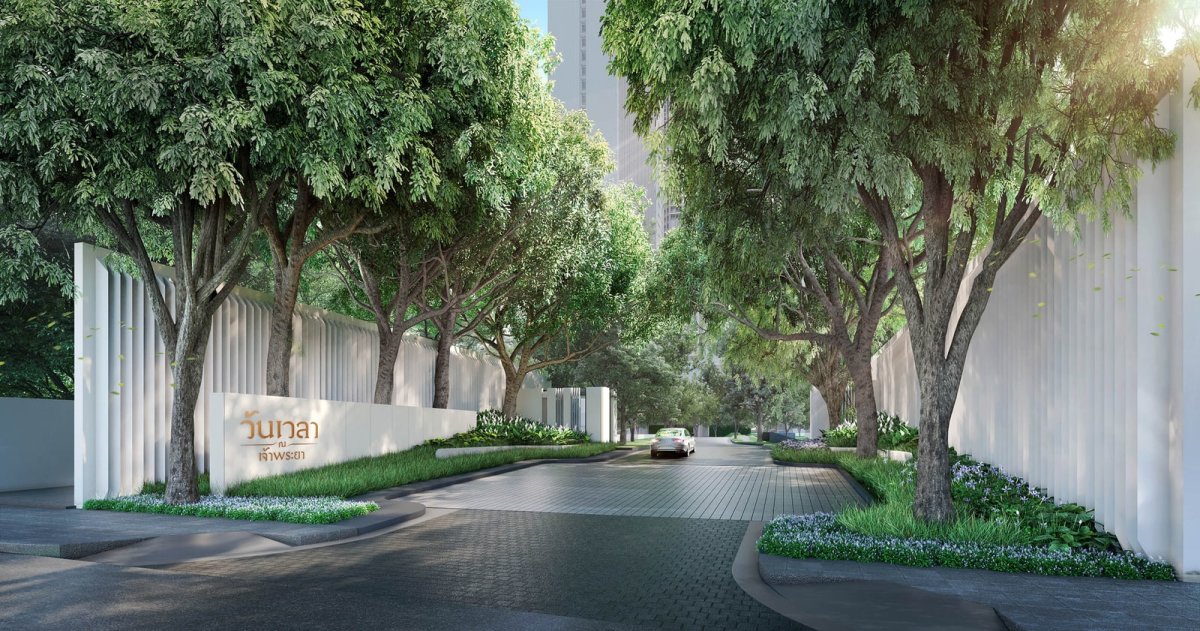 Wan Vayla Na Chaophraya, developer render 2, Dusit
