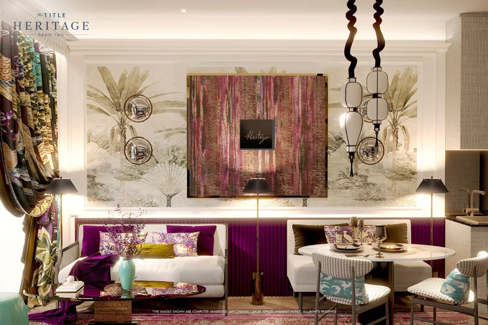 The Title Heritage Bang Tao bedroom interior