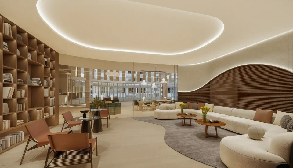 On-site amenities, fitness or co-working space