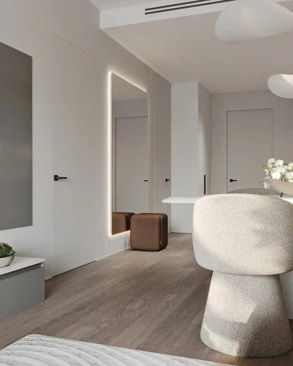 Atrium Andaman City, interior bedroom and living space