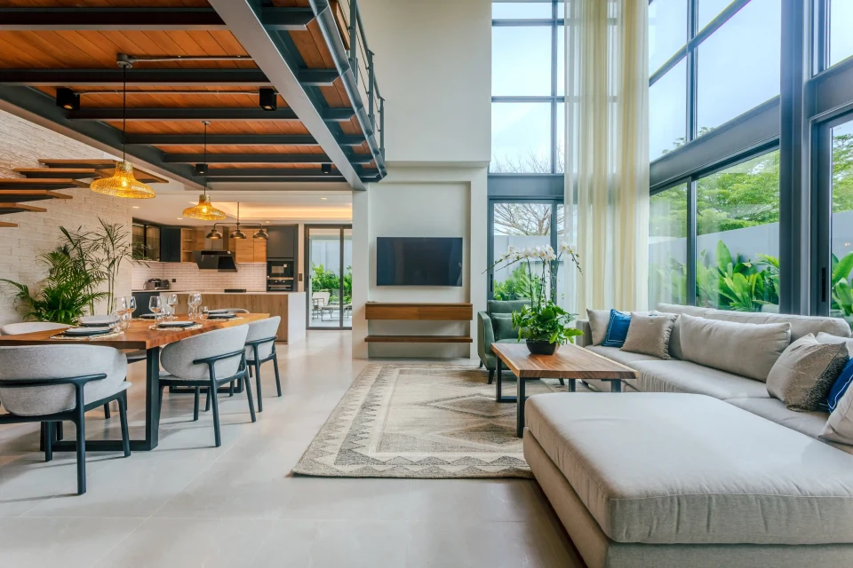 Riverhouse Phuket interior living area
