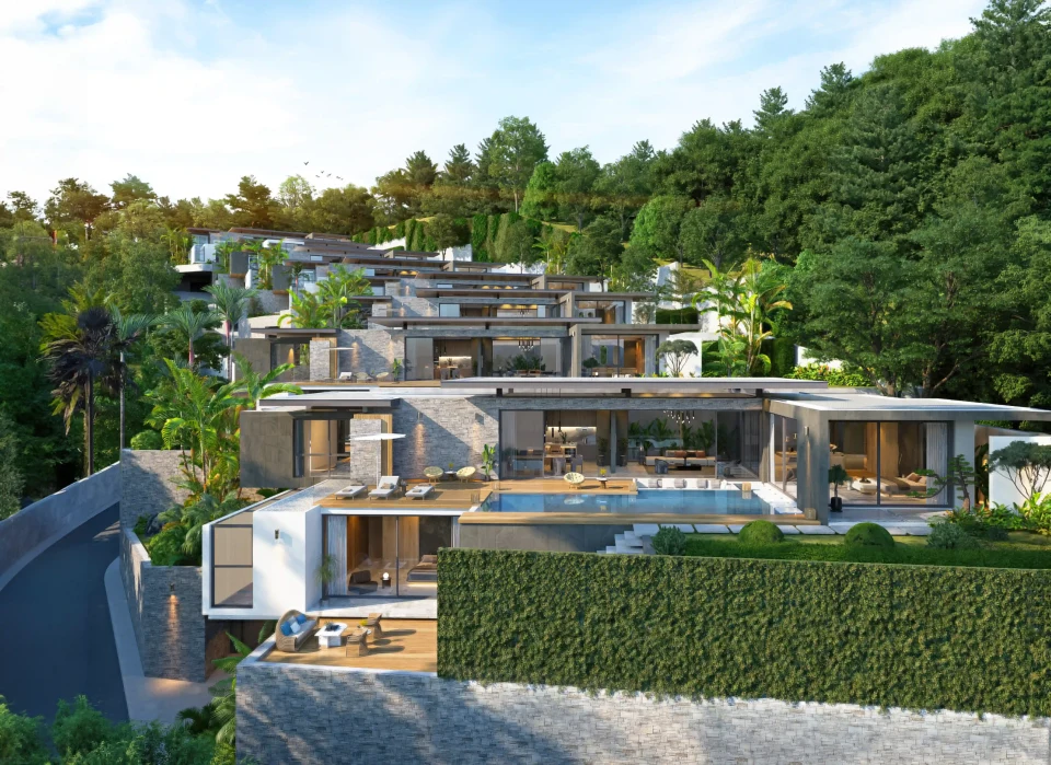 Walai Layan Phase 2: Hillside Pool Villas Layan 25-127M THB