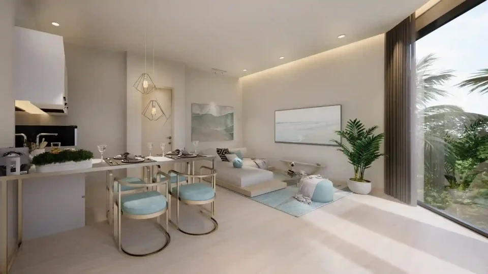 The One Naiharn interior apartment finish