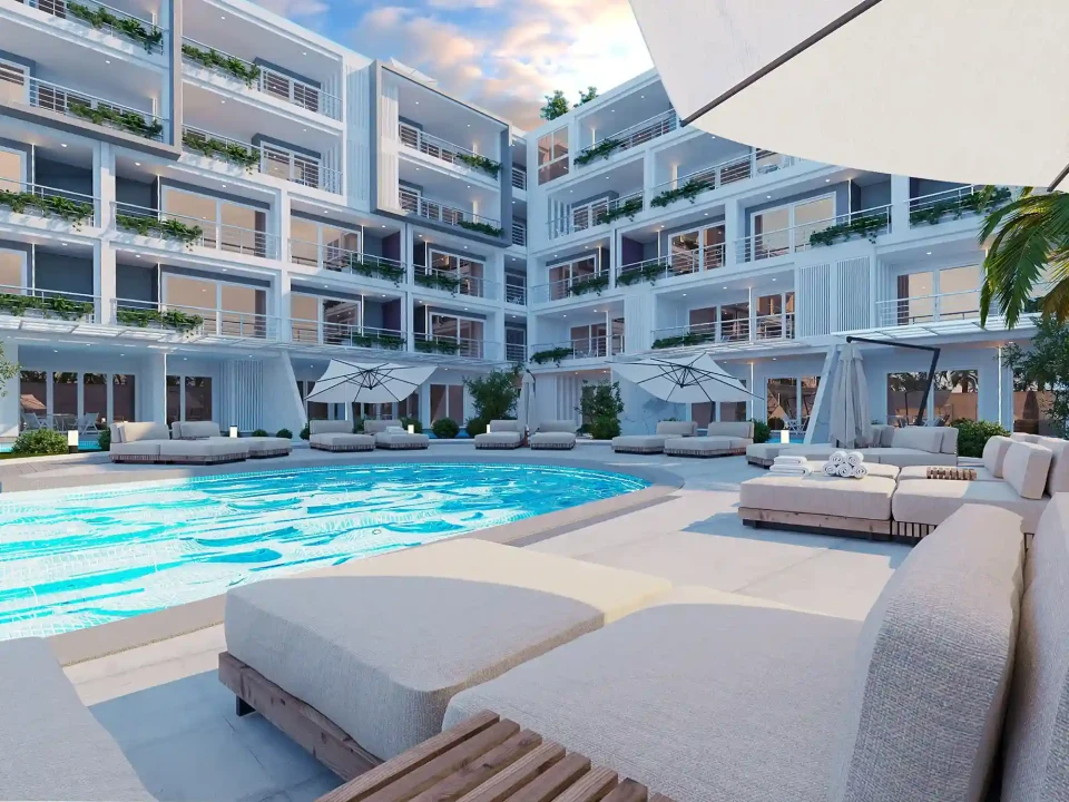 Babylon Sky Garden 2 building exterior and landscaping
