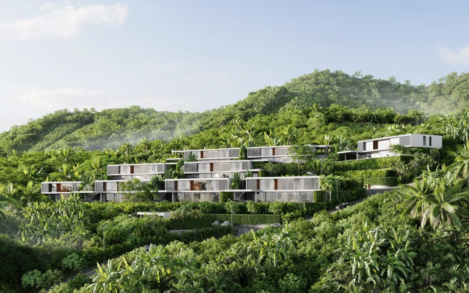 Canopy Hills Villas exterior hillside view
