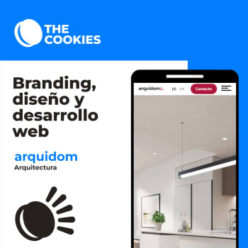 Branding, diseño y desarrollo web arquidom por: TheCookies