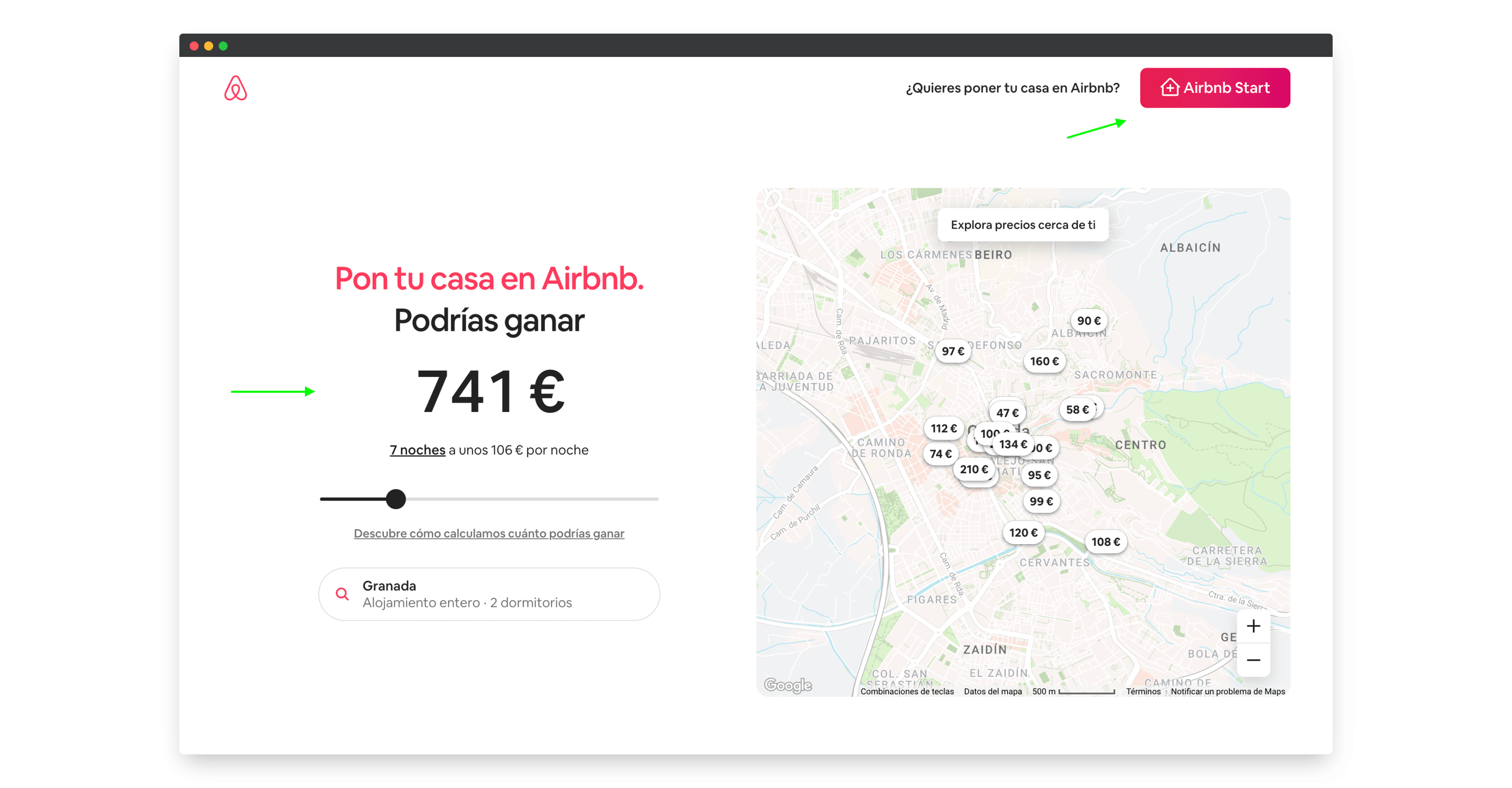 Hero landing page image for Airbnb hosts