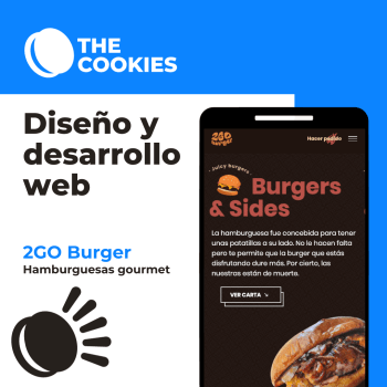 Diseño y desarrollo web hamburguesería 2GO Burger por: TheCookies