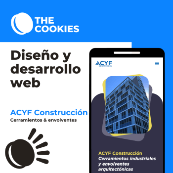 Diseño y desarrollo web empresa ACYF Construcción por: TheCookies