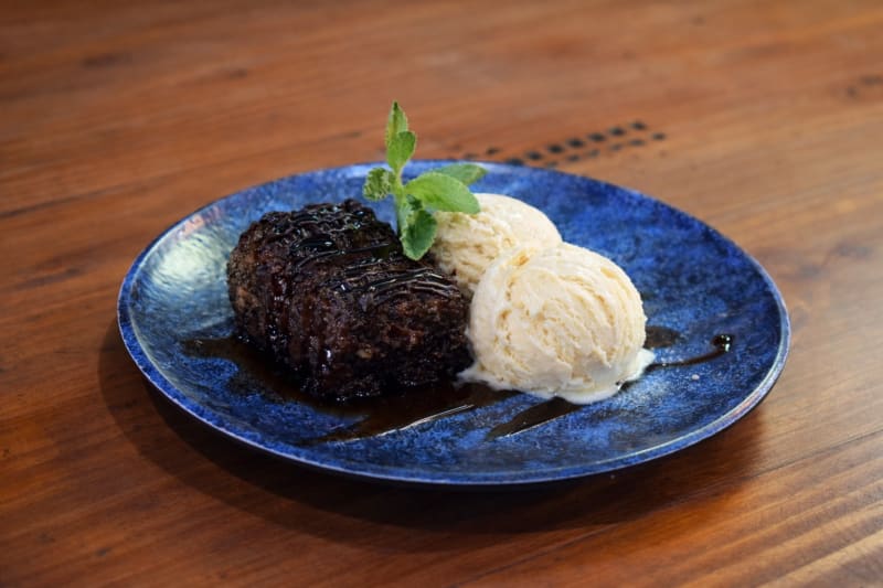 Brownie con Helado