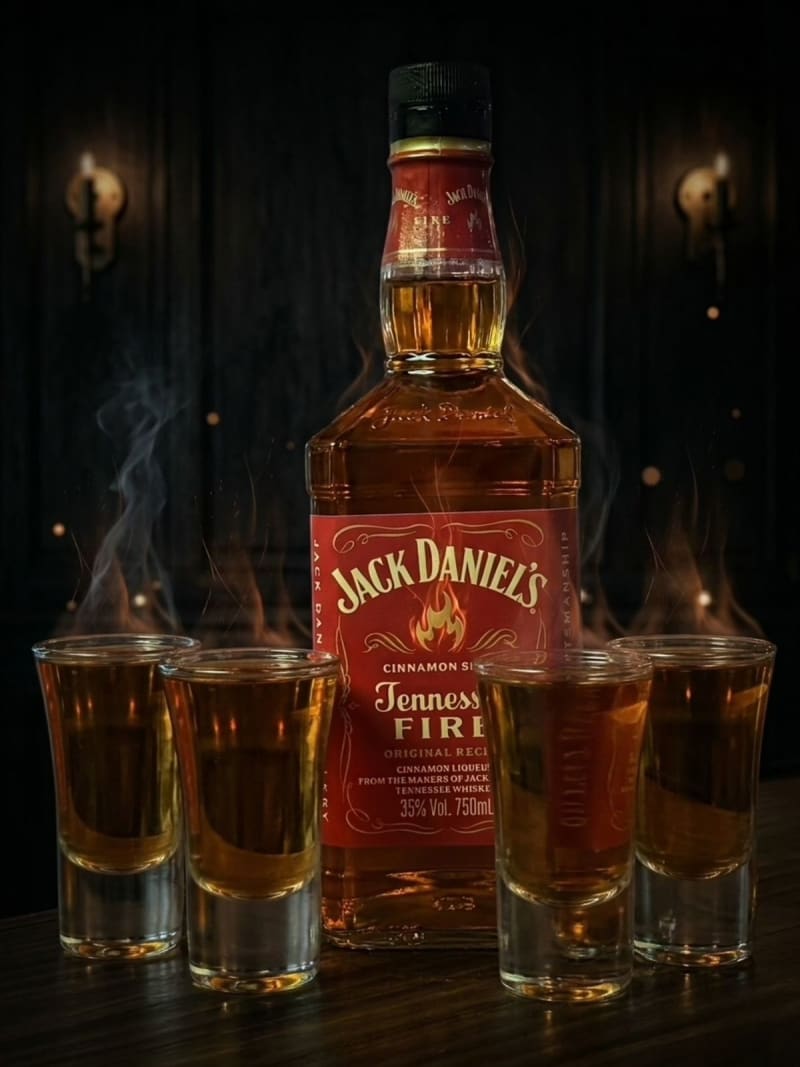 4 Jack Daniel's Fire