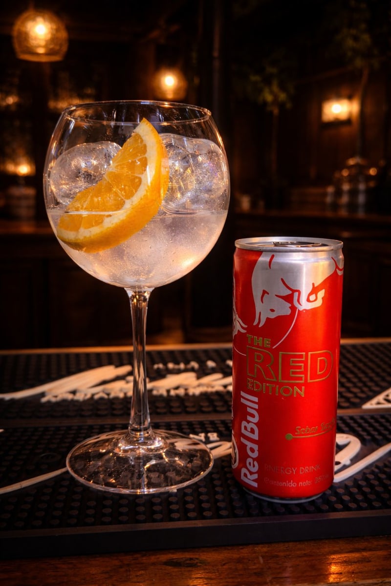 1 Gin de Verano + 1 Red Bull Red