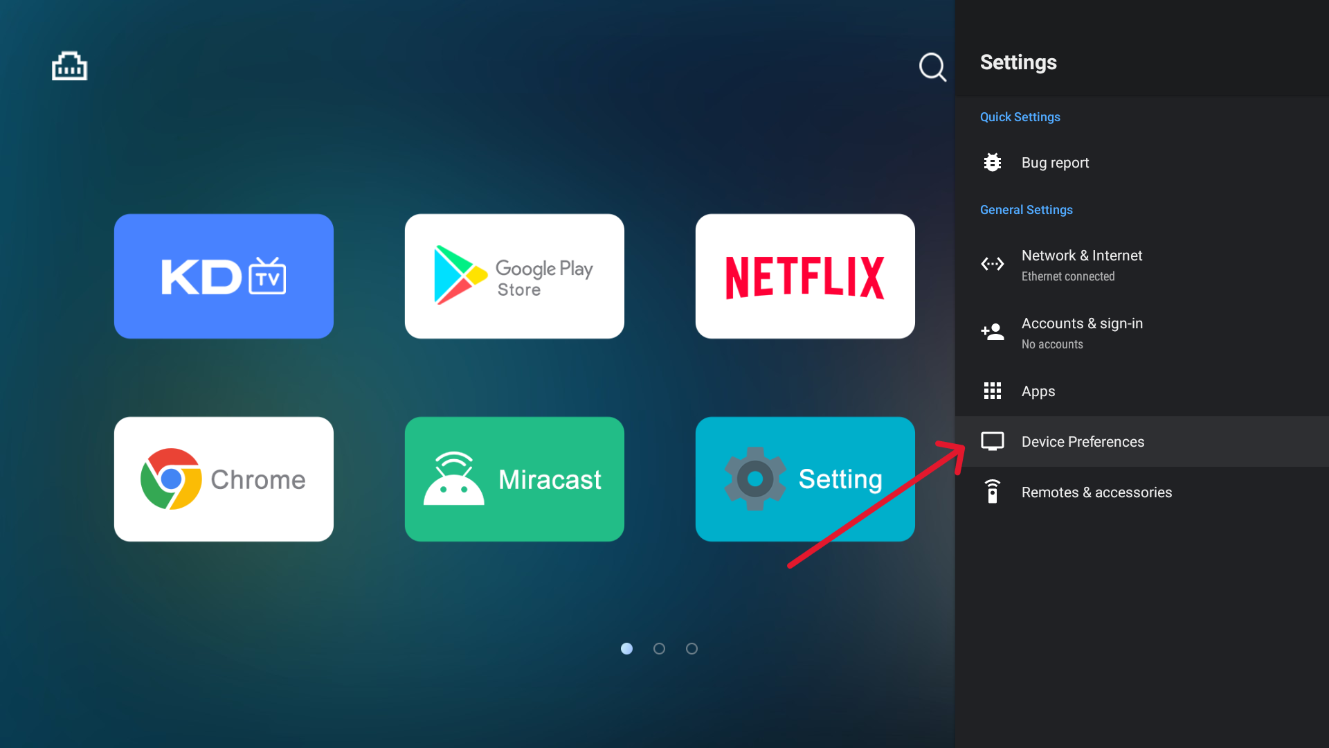 Device Preferences