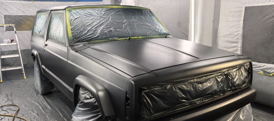 Automotive refinishing project