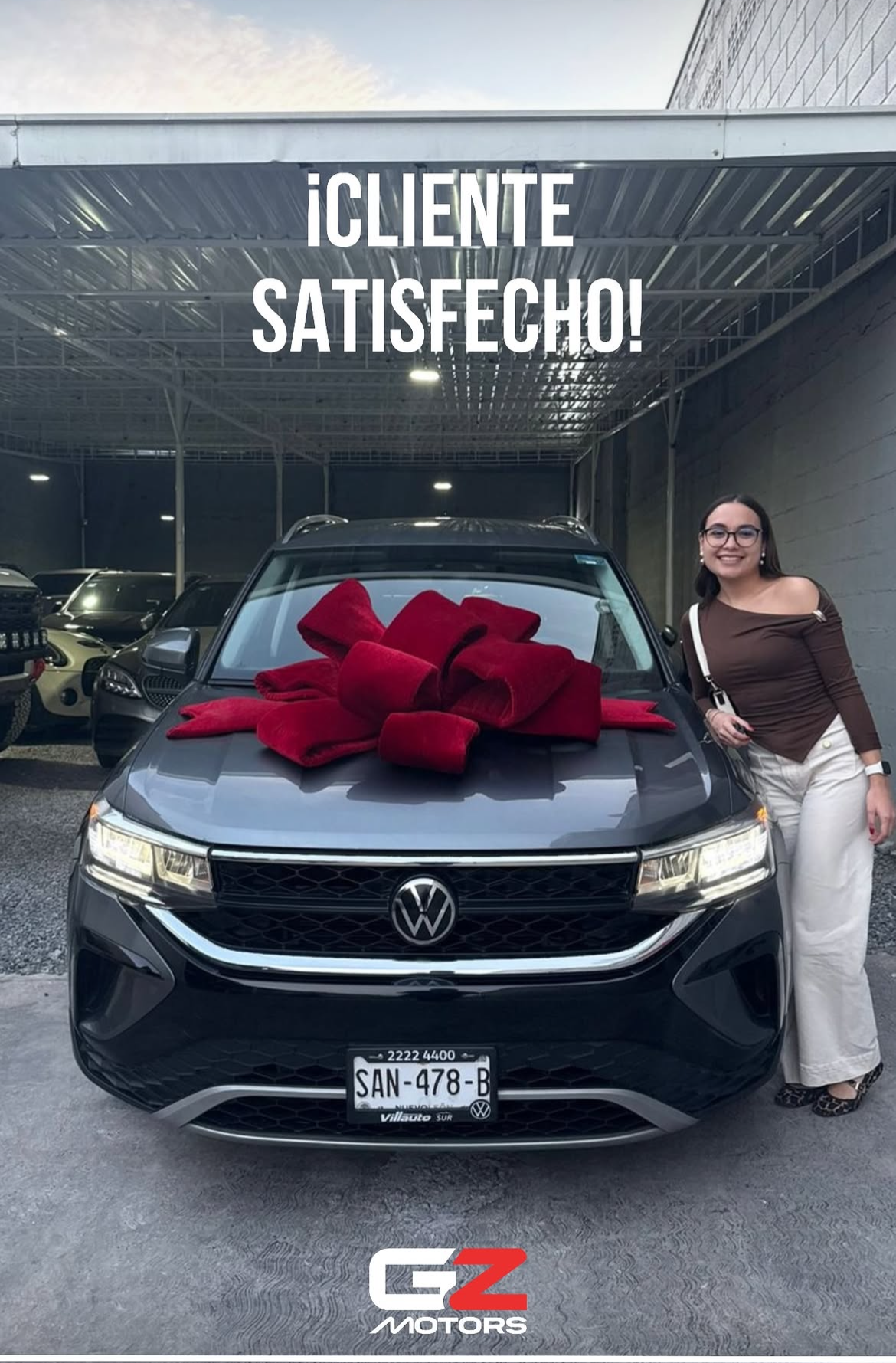 Cliente feliz GZ Motors