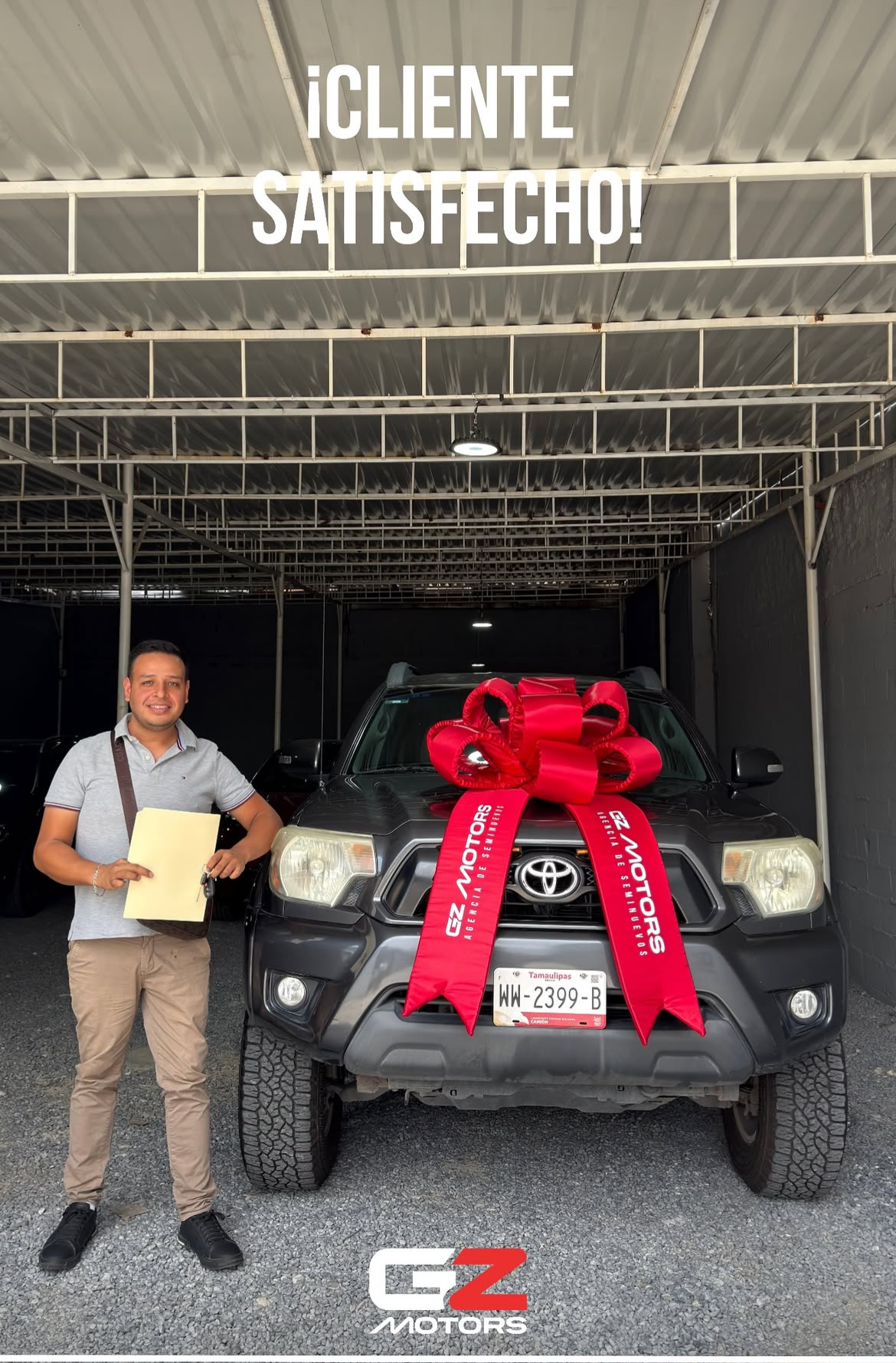 Cliente feliz GZ Motors