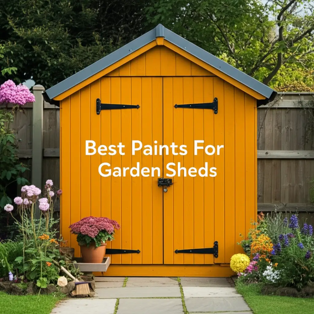7 Best Paints For Garden Sheds And Tools 2025