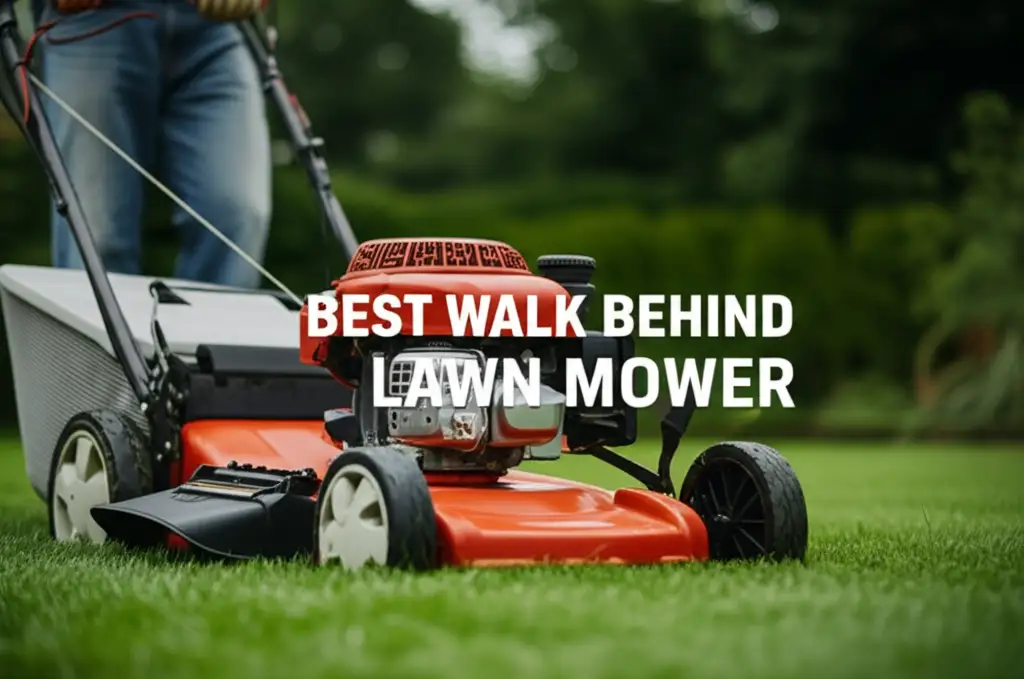 7 Best Walk Behind Lawn Mower Options for 2025