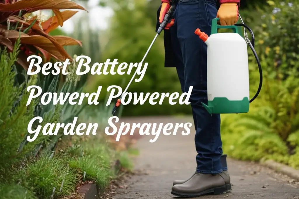 7 Best Battery Powered Garden Sprayers of 2026