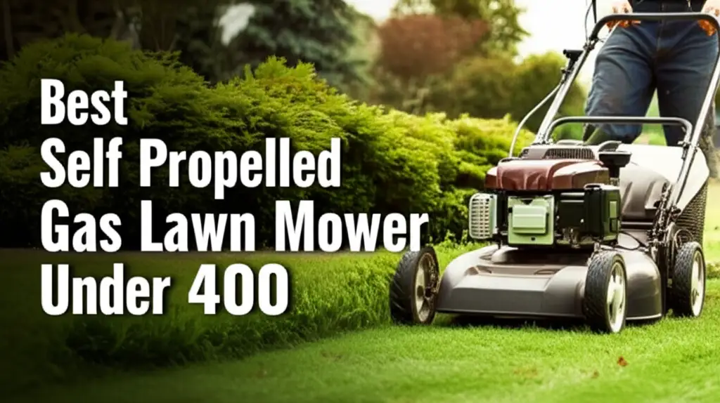 Best Self Propelled Gas Lawn Mower Under 400