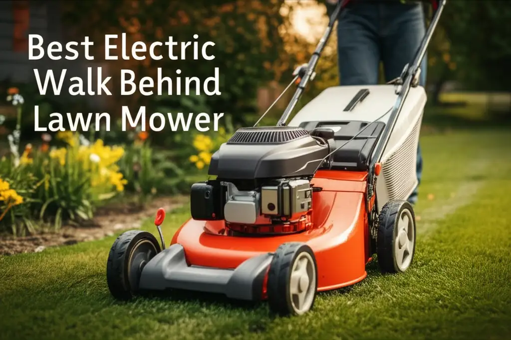 9 Best Electric Walk Behind Lawn Mower Reviews of 2026