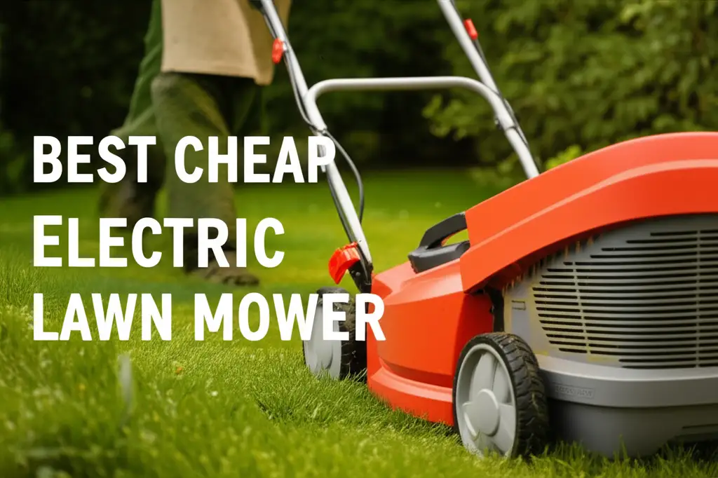 10 Best Cheap Electric Lawn Mower 2026 Reviews