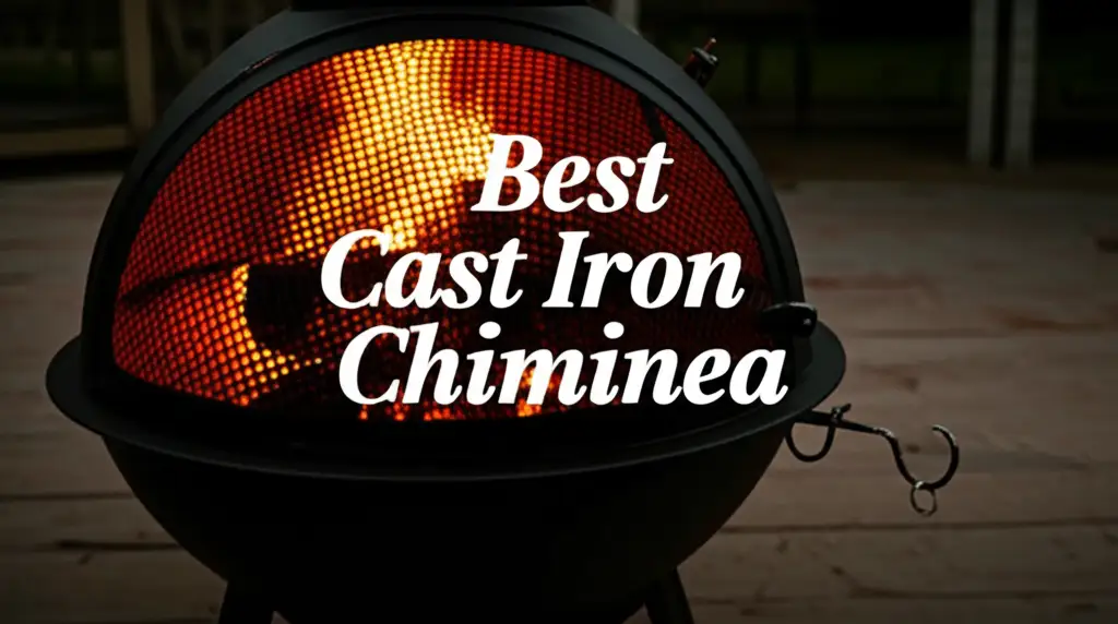 4 Best Cast Iron Chiminea for Your Patio in 2026