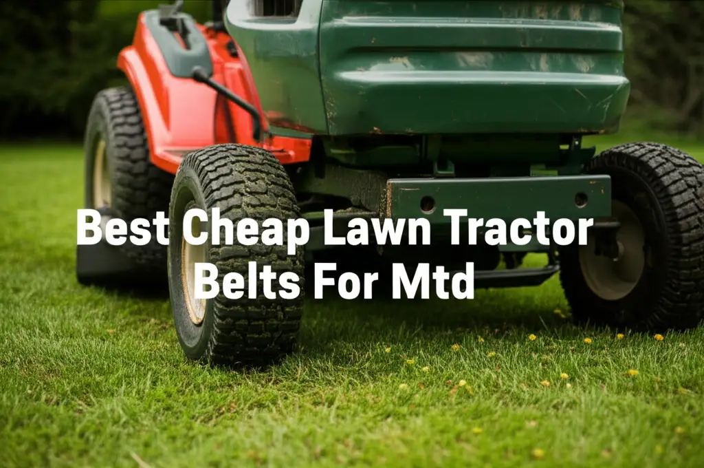 9 Best Cheap Lawn Tractor Belts For Mtd 2026