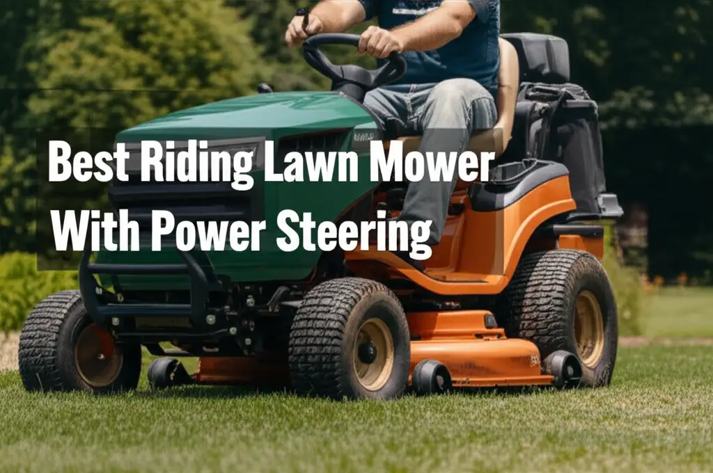 10 Best Riding Lawn Mower With Power Steering for 2025