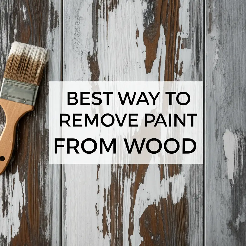 10 Best Ways to Remove Paint From Wood
