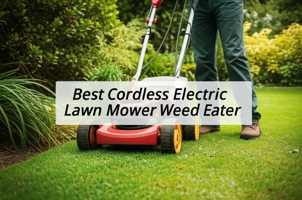 9 Best Cordless Electric Lawn Mower Weed Eater 2026