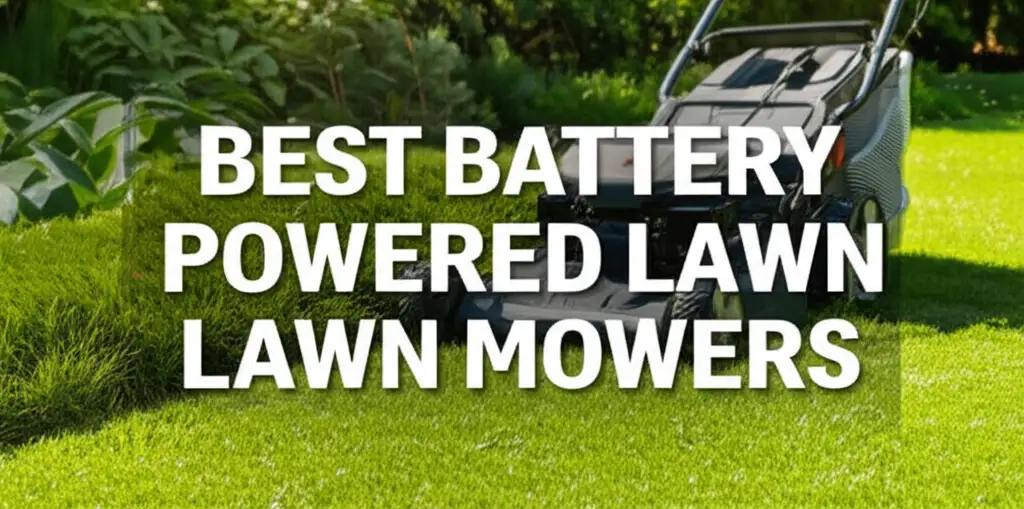 10 Best Battery Powered Lawn Mowers 2026