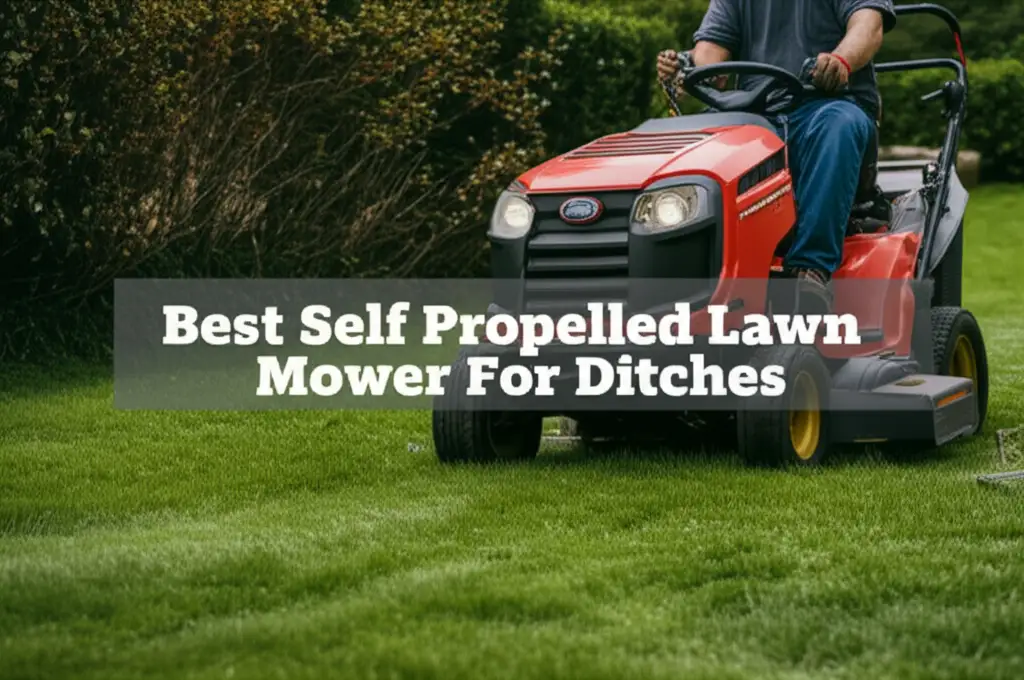 9 Best Self Propelled Lawn Mower For Ditches in 2026