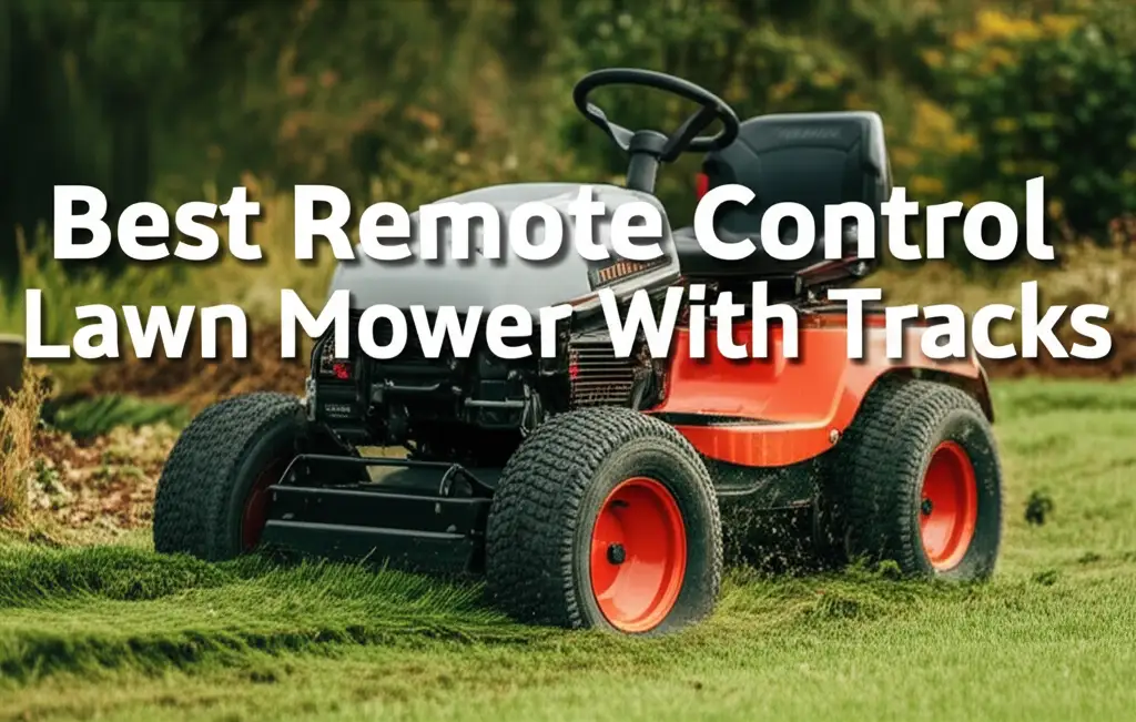 Best Remote Control Lawn Mower With Tracks