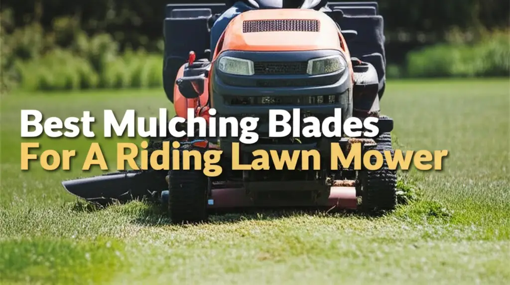 10 Best Mulching Blades For A Riding Lawn Mower 2026
