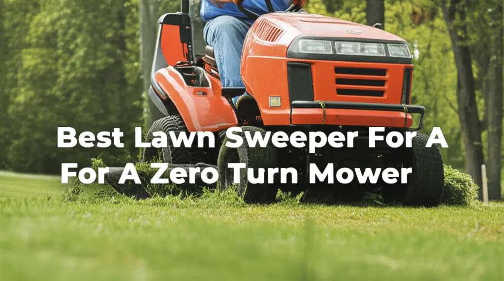 10 Best Lawn Sweepers For A Zero Turn Mower 2026 Guide