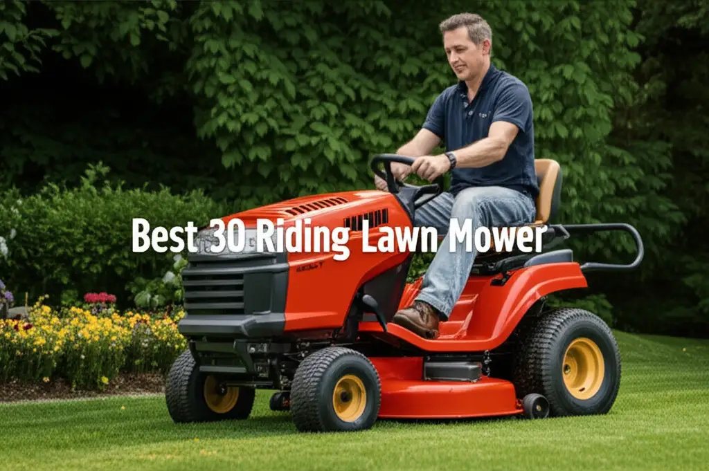8 Best 30 Riding Lawn Mowers of 2026 for Small Yards