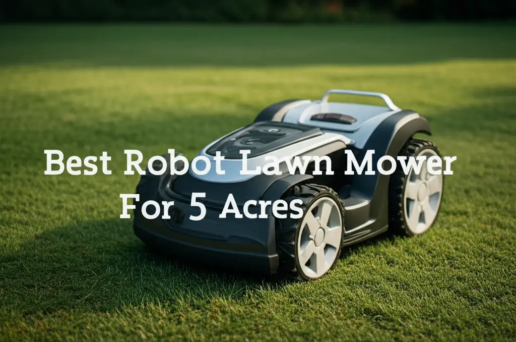 Best Robot Lawn Mower For 5 Acres